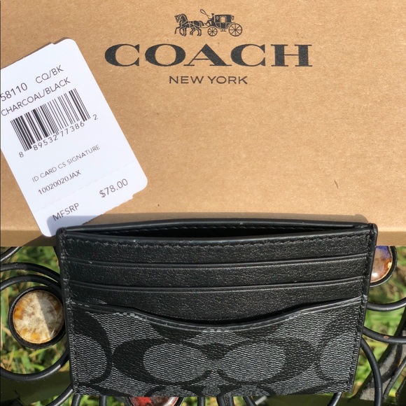 Coach Other - Coach Signature Slim Card Case